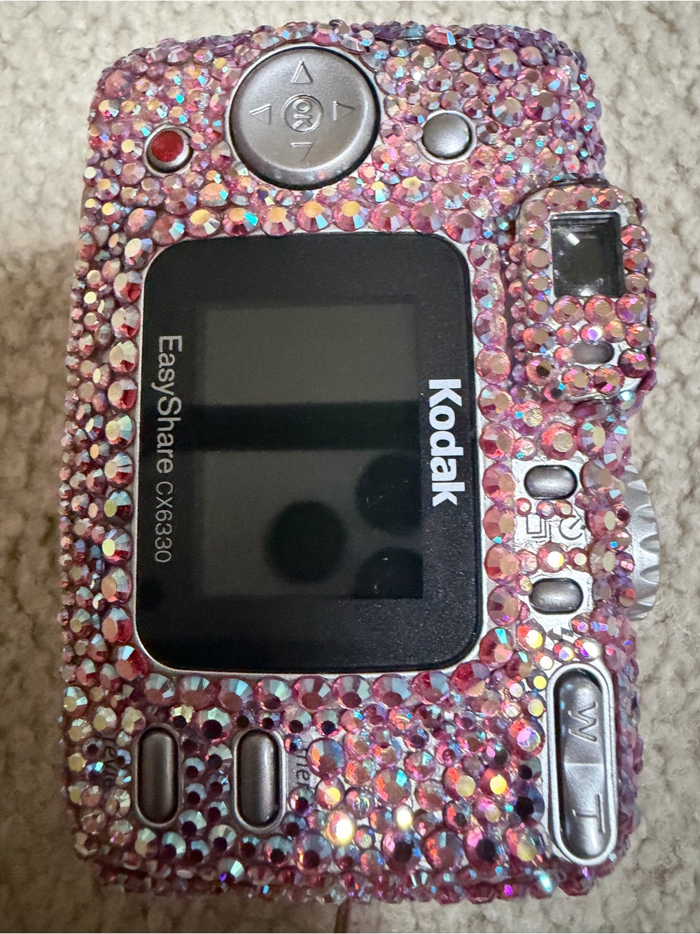 Kodak EasyShare CX6330 Pink Crystal Embellished Digital Camera